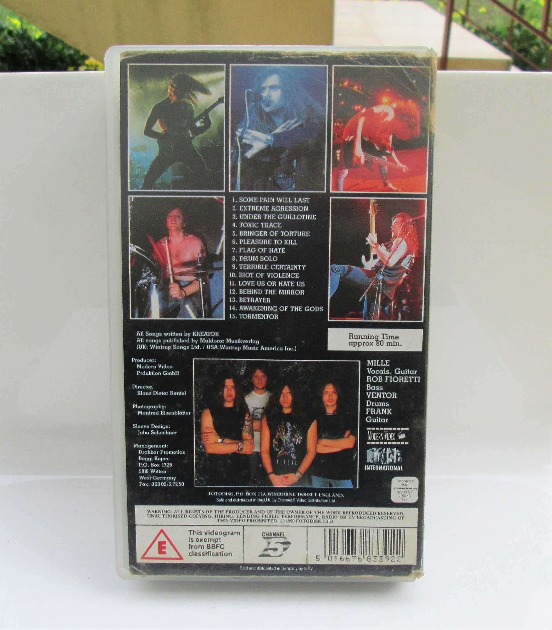 VHS Kreator, Extreme Aggression Tour 1989/90