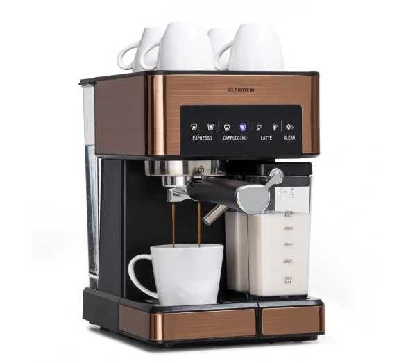 Kolbowy ekspres ciśnieniowy Klarstein Arabica Comfort 1350 W brązowy