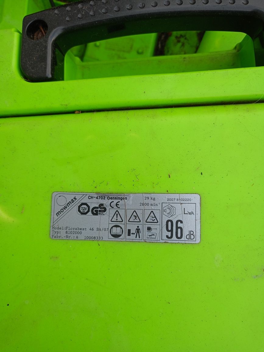 Kosiarka spalinowa florabest z napędem silnik Briggs stratton