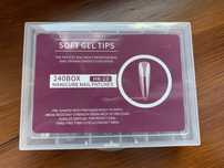 Flexi soft gel tips tipsy przedłużanie paznokci