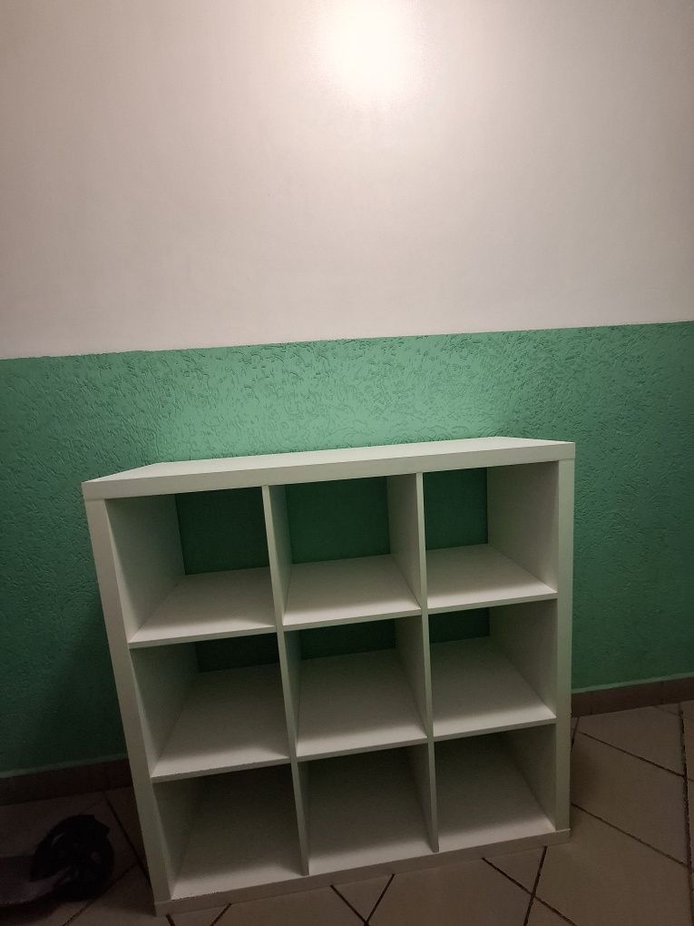Regał modułowy 112x112x38 biały