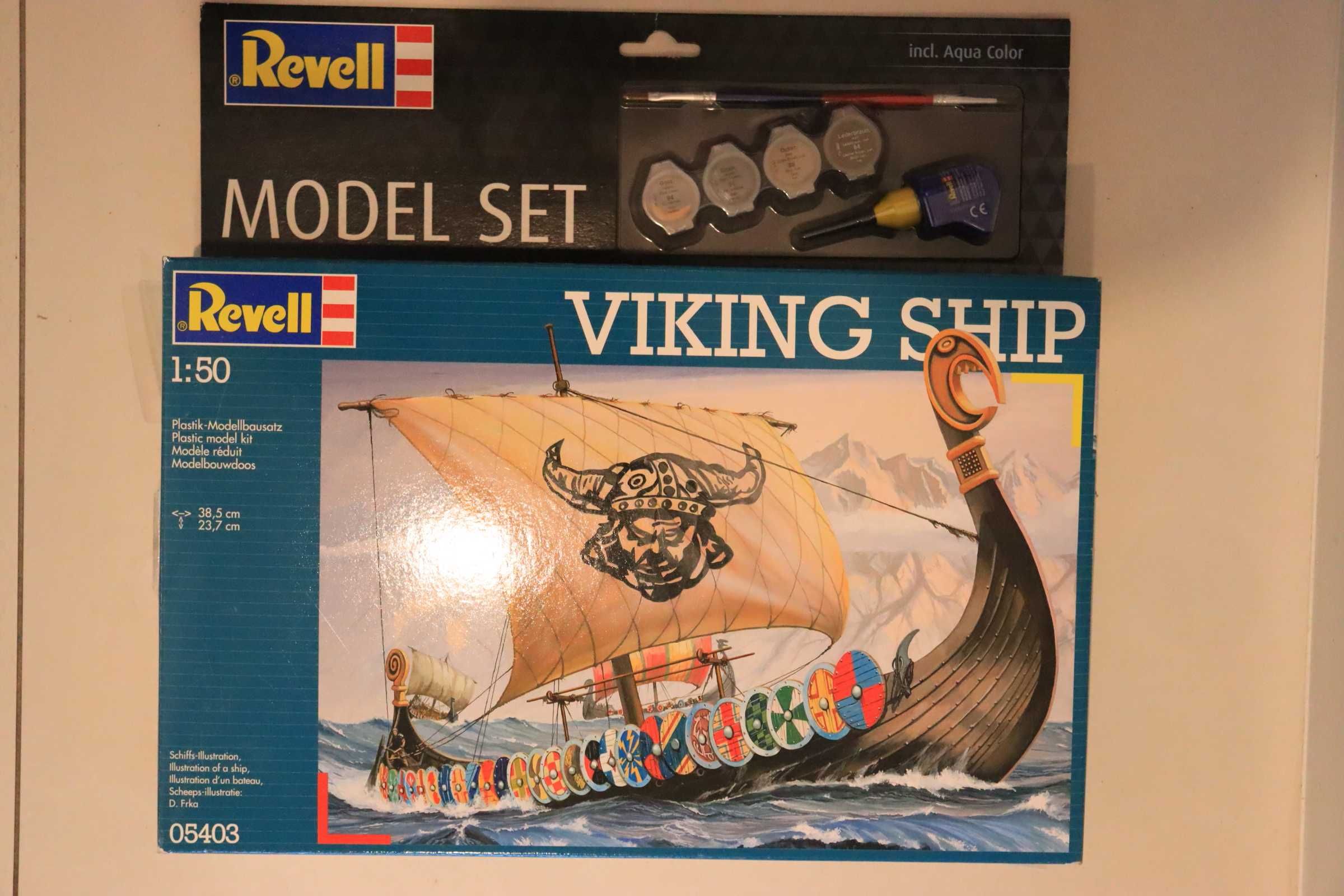 Revell Viking Ship 65403 skala 1:50 Statek Wikingów model do sklejania