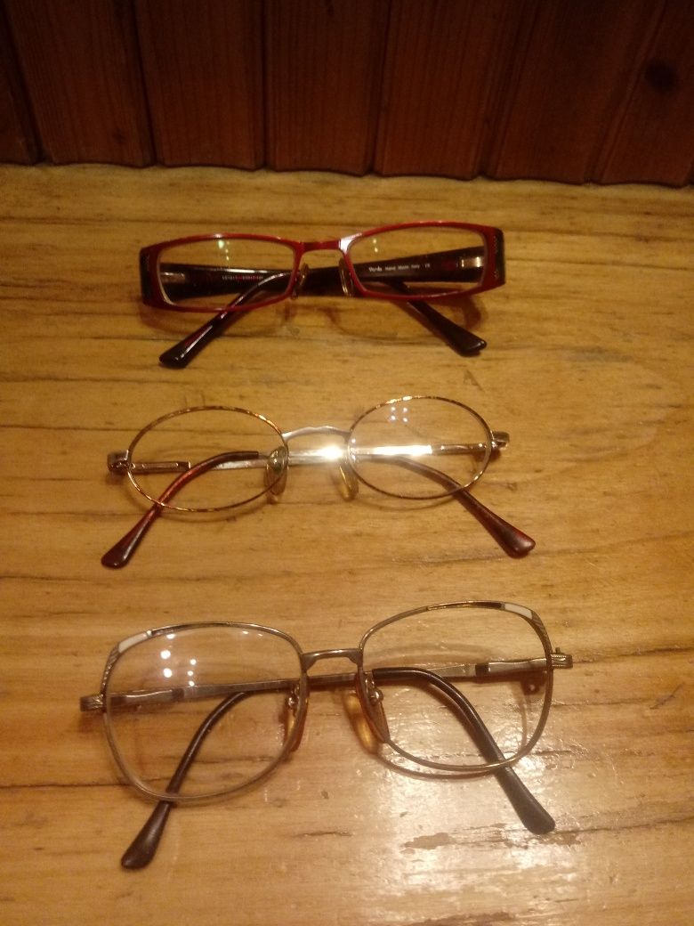 Oprawki -okulary za 3 szt.