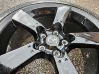 Koła 4x oryginalne CZARNE felgi mazda 18" 225/45/R18 opony letnie