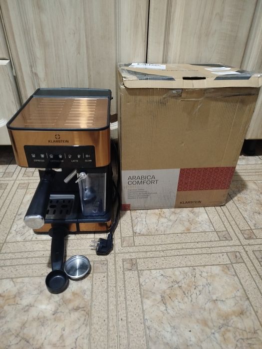 Кавоварка KLARSTEIN Arabica Comfort 1350 W 20 бар (10035655)