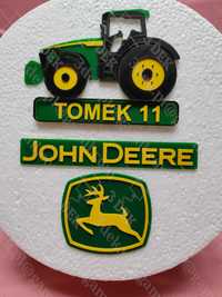 Topper dekoracje na tort JOHN DEERE, Traktor, Farming
