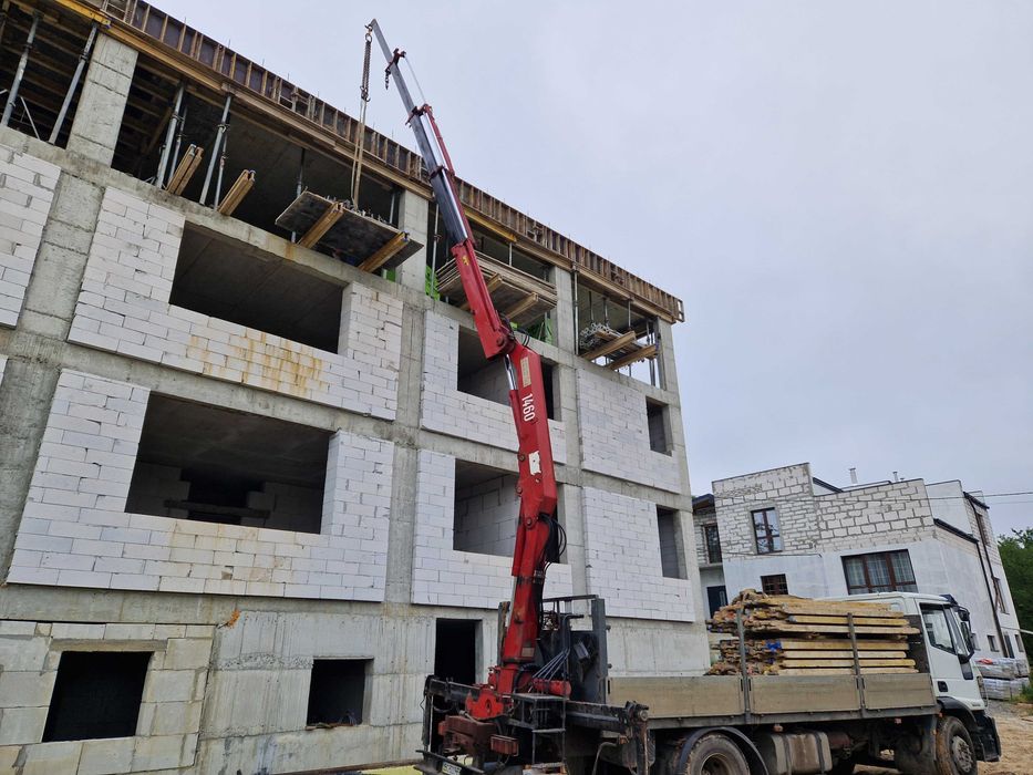 Маніпулятор, вантажні перевезення, кран маніпулятор Львів, самоскид