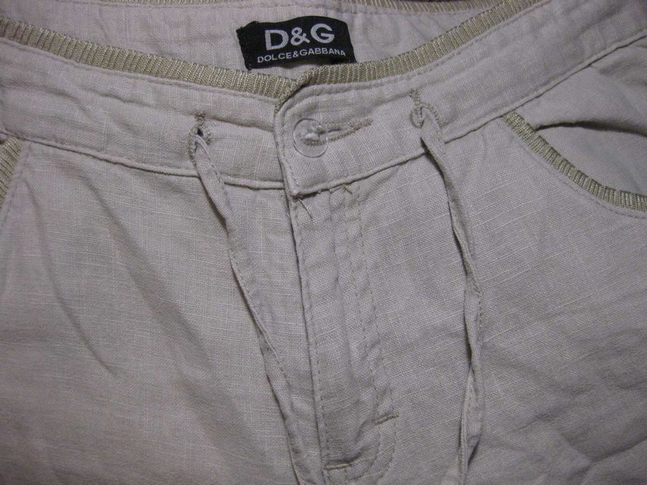 Зручні штани брюки Dolce & Gabbana 100% котон бавовна хлопок Італія