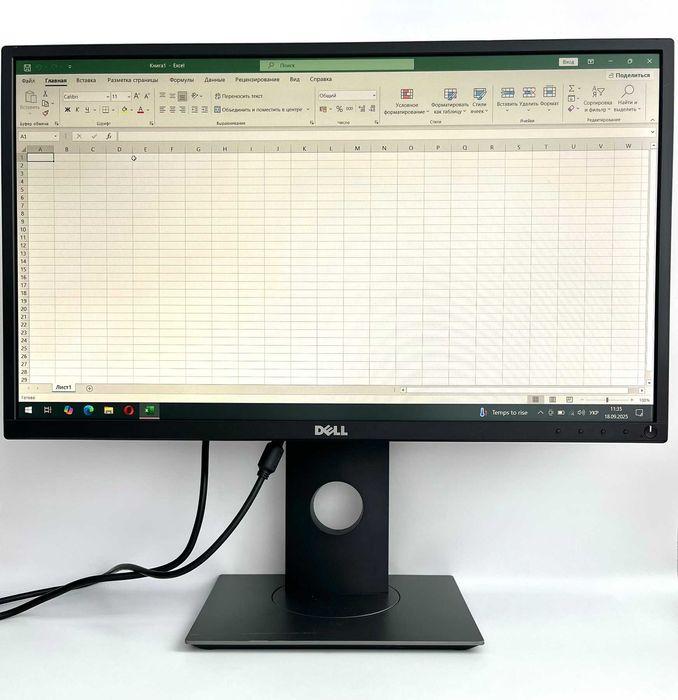 Б/У Монітор 24" Dell P2417H Black — Full HD, IPS, гарантія
