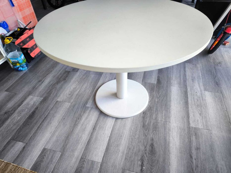 Mesa redonda de escritório D110cm