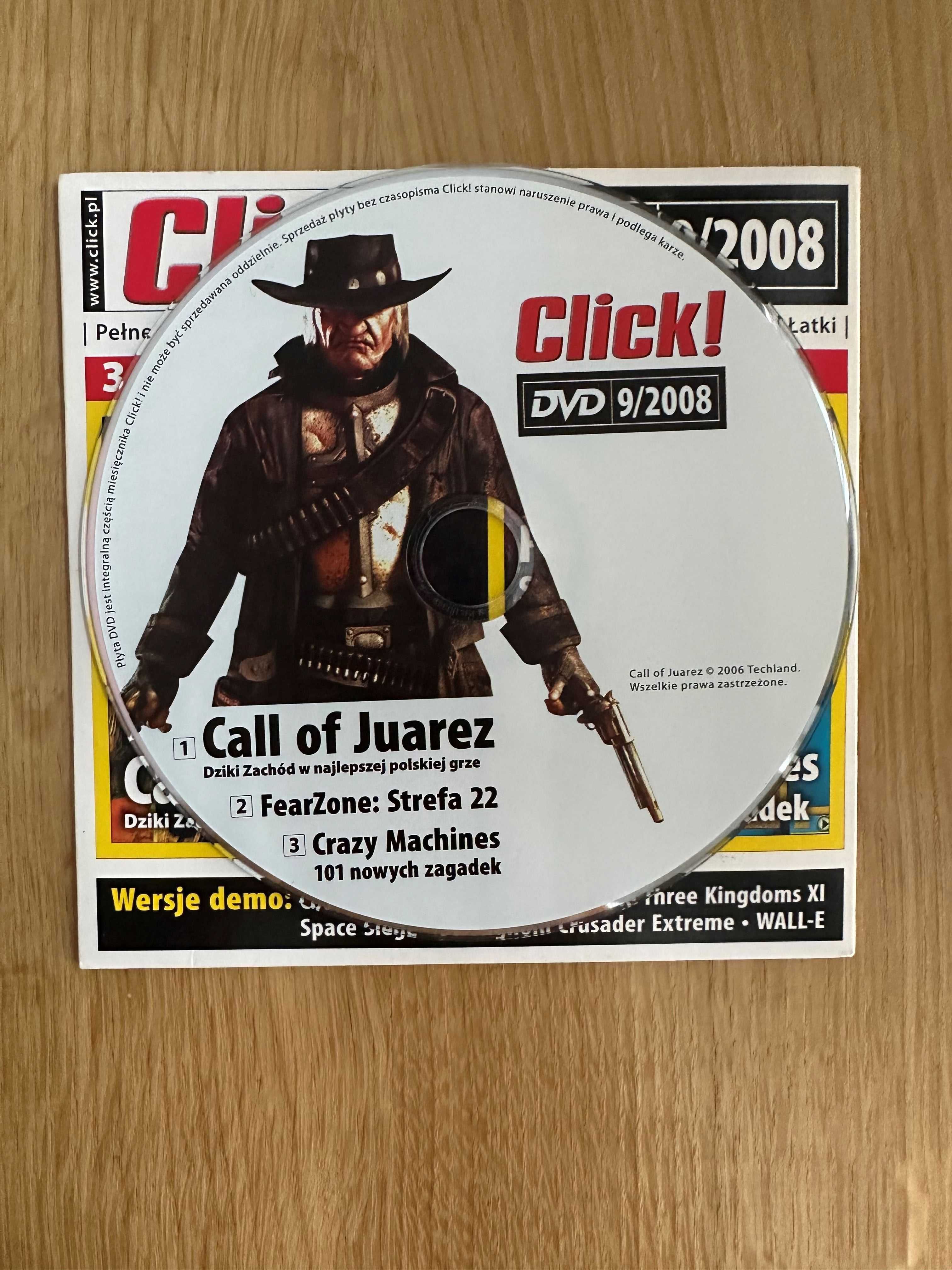 Call of Juarez, FearZone: Strefa 22, Crazy Machines - gry PC