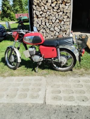 Motocykl MZ TS 125 DE LUXE.  100% sprawny