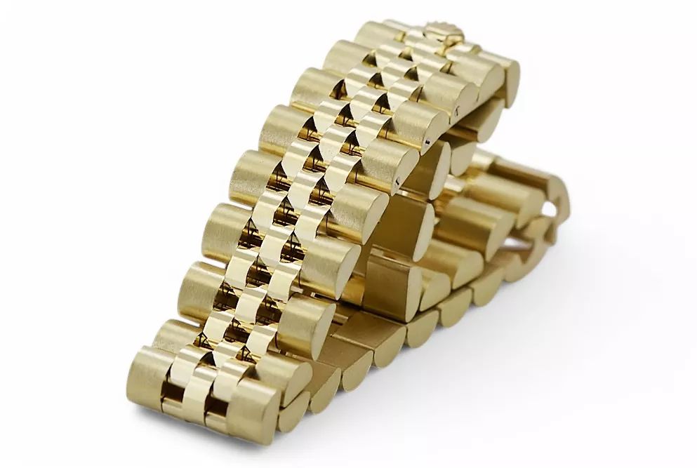 Złota bransoleta 14k do zegarka męskiego typu Rolex mbw022y Warszawa