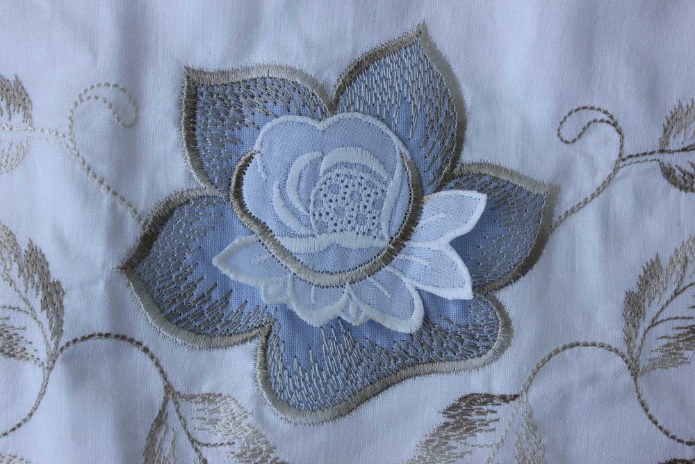 Набір постільної білизни tele carminati бавовна вишивка італія 280/232