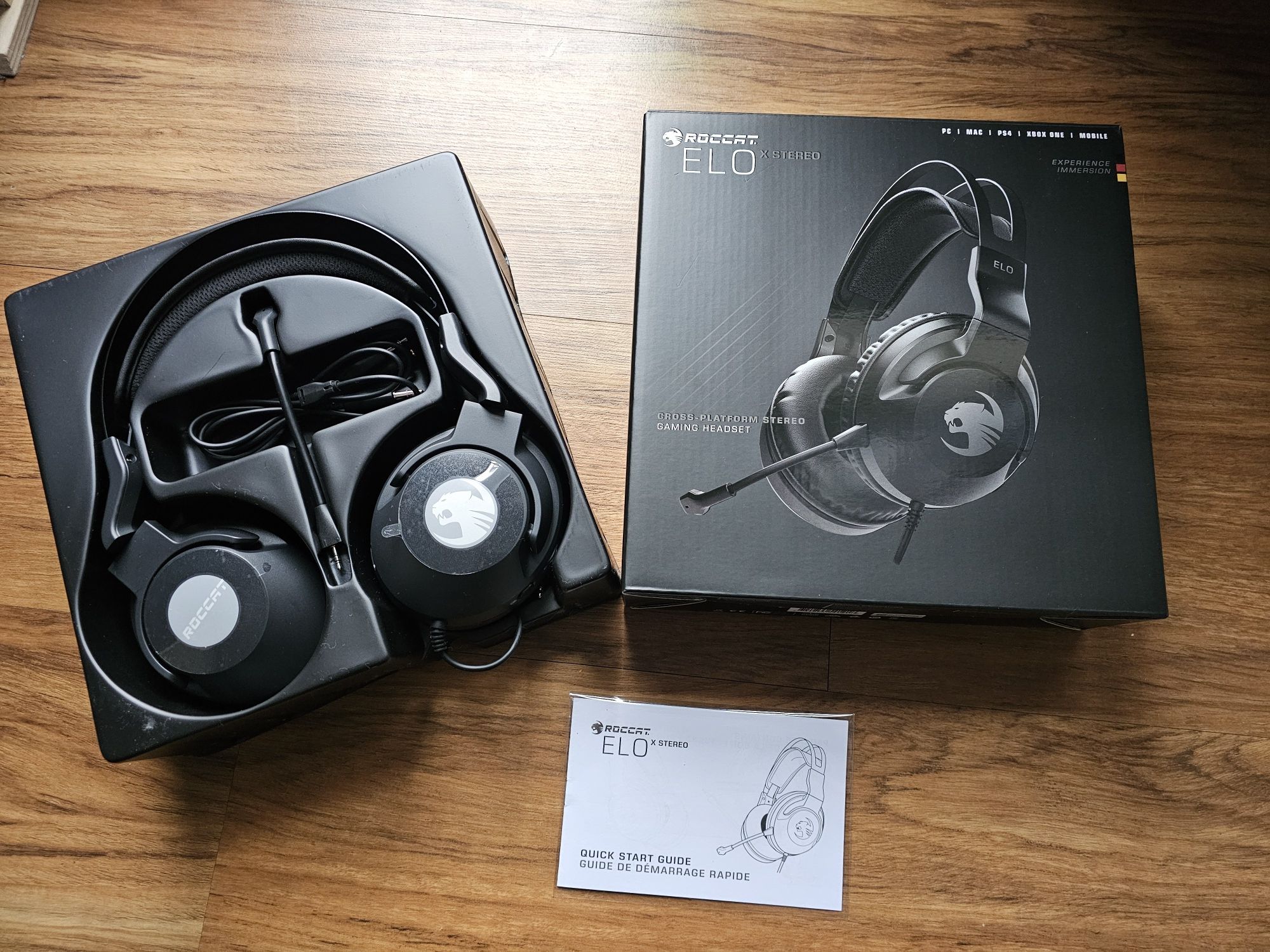 Słuchawki nauszne Roccat Elo X czarne