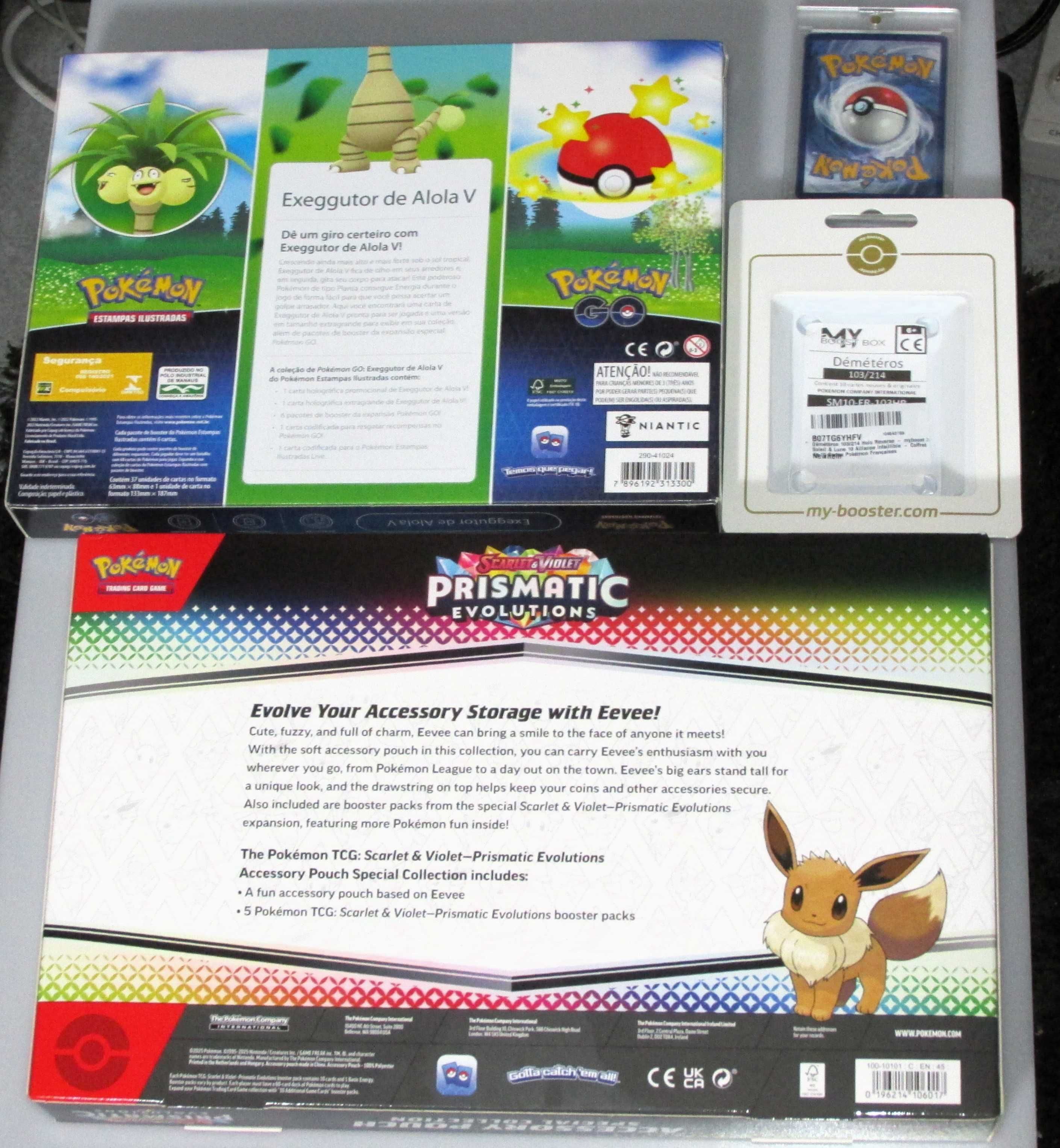 Special Pack Pokémon Boosters Prismatic Evolutions + Extras