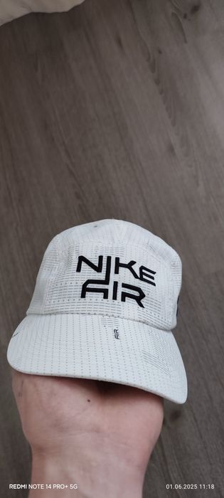 Кепка nike white пятипанелька