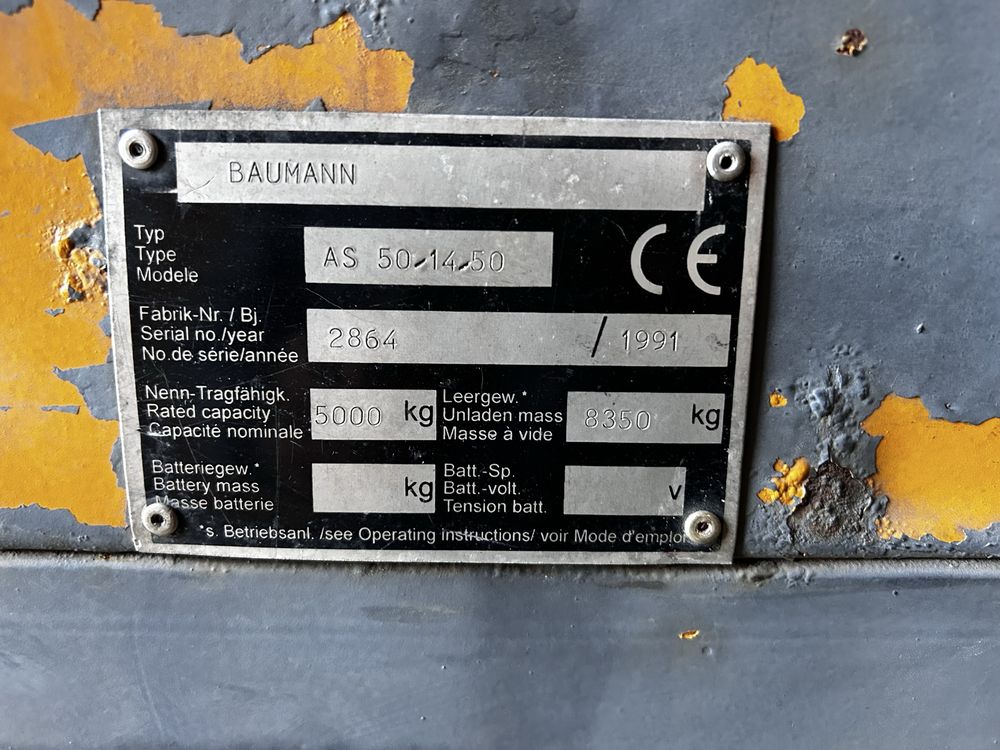 Bauman widlak boczny 5t