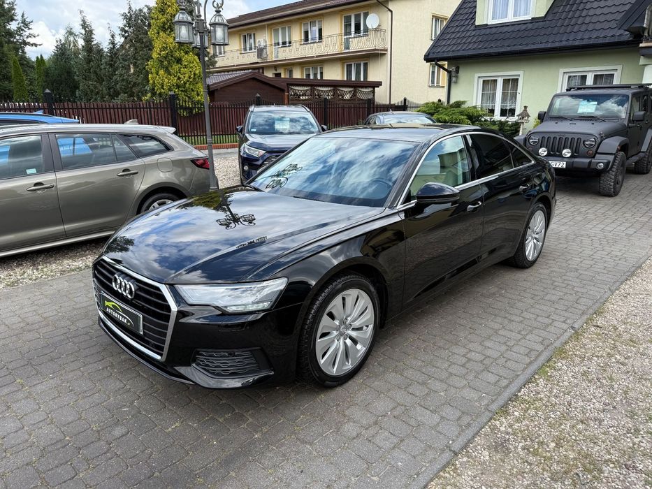 Audi A6 SALON POLSKA Iwłaściciel Skóry Nawigacja Kamery Serwisowana