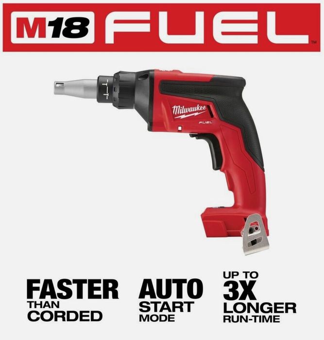 Безщітковий шуруповерт по гіпсокартону Milwaukee M18 FUEL™ 2866-20
