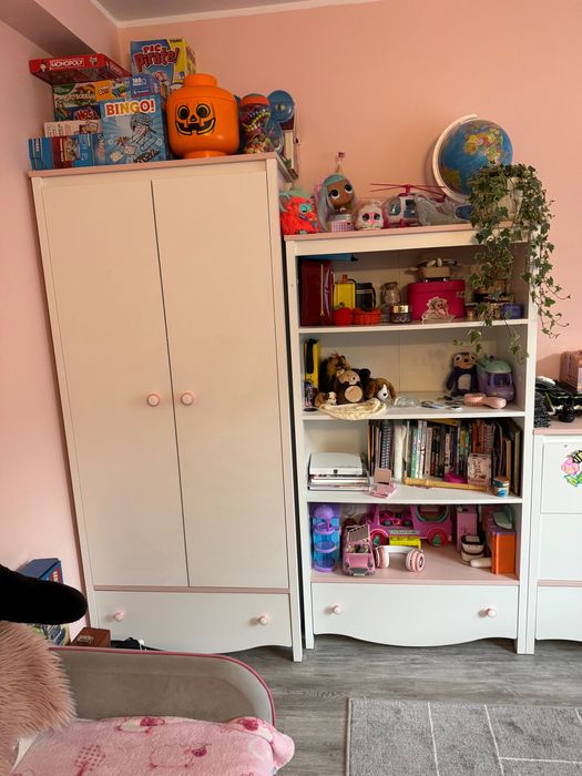 Meble dla dziewczynek okazja cena za wszystkie meble bez zabawek