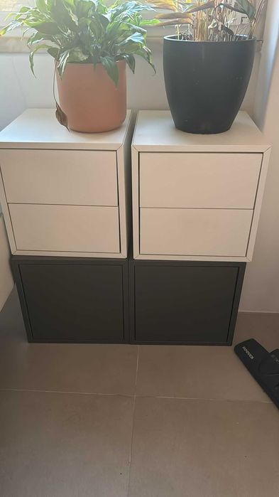 aparadores + mesas cabeceira EKET ikea