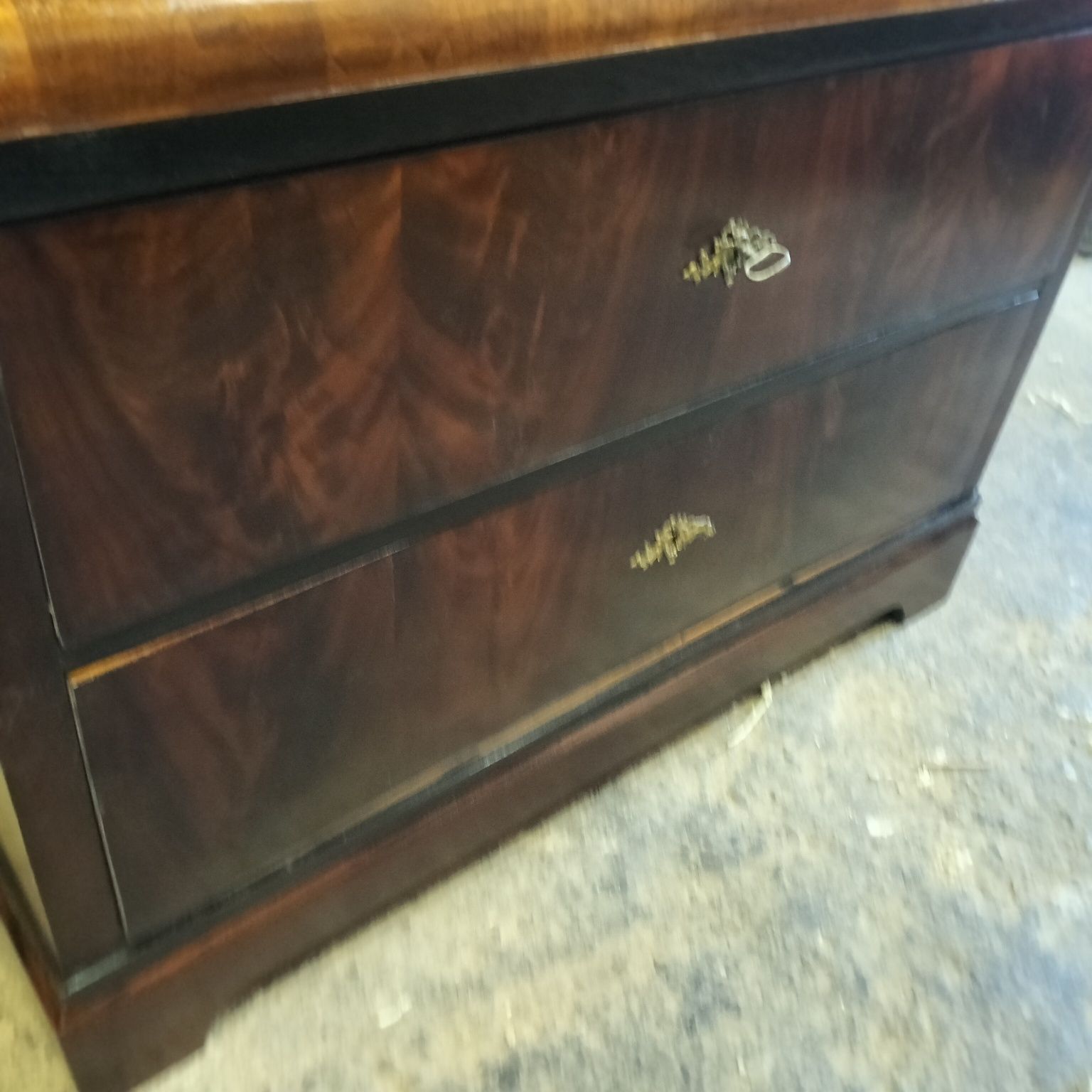 Bardzo stary sekretarzyk biedermeier
