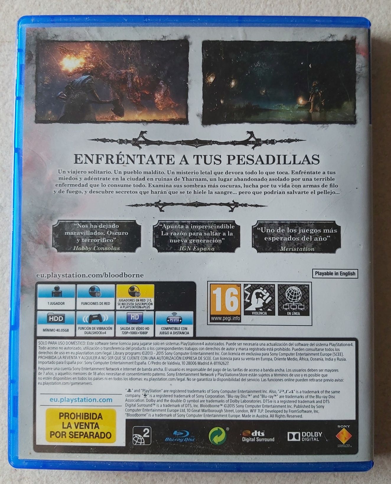 Bloodborne gra PS4