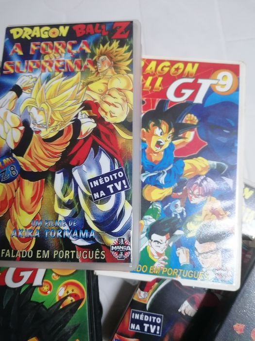 Cassetes VHS Dragon Ball
