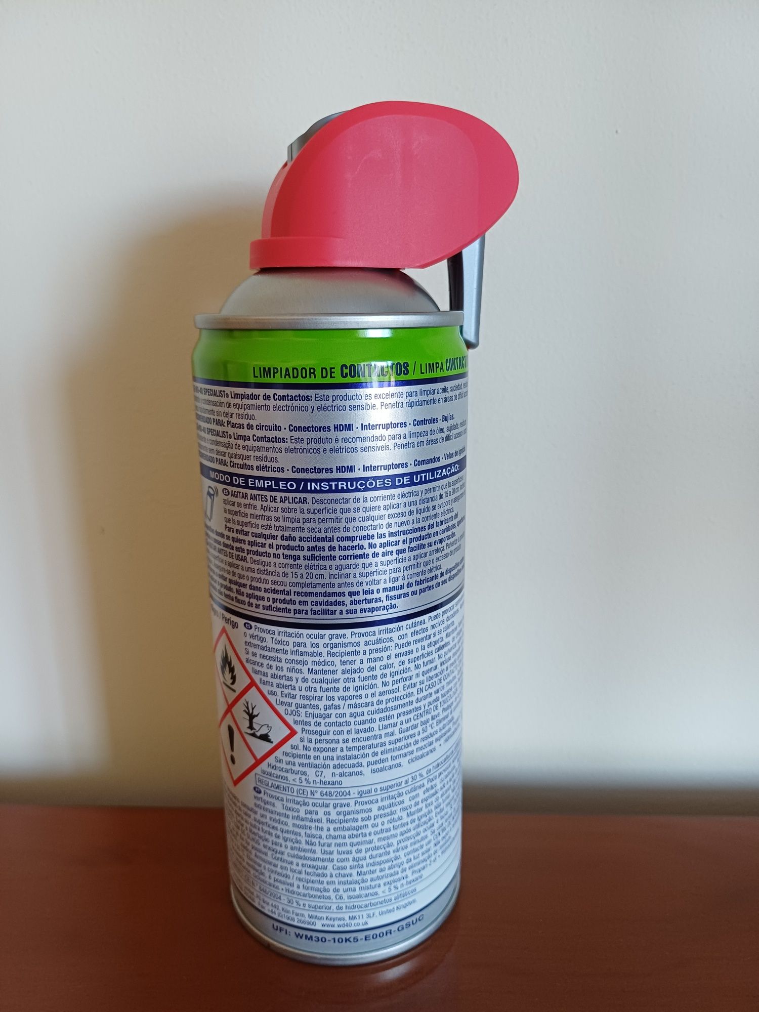 NOVO - WD-40 Specialist - 400ml - Limpiador de contactos