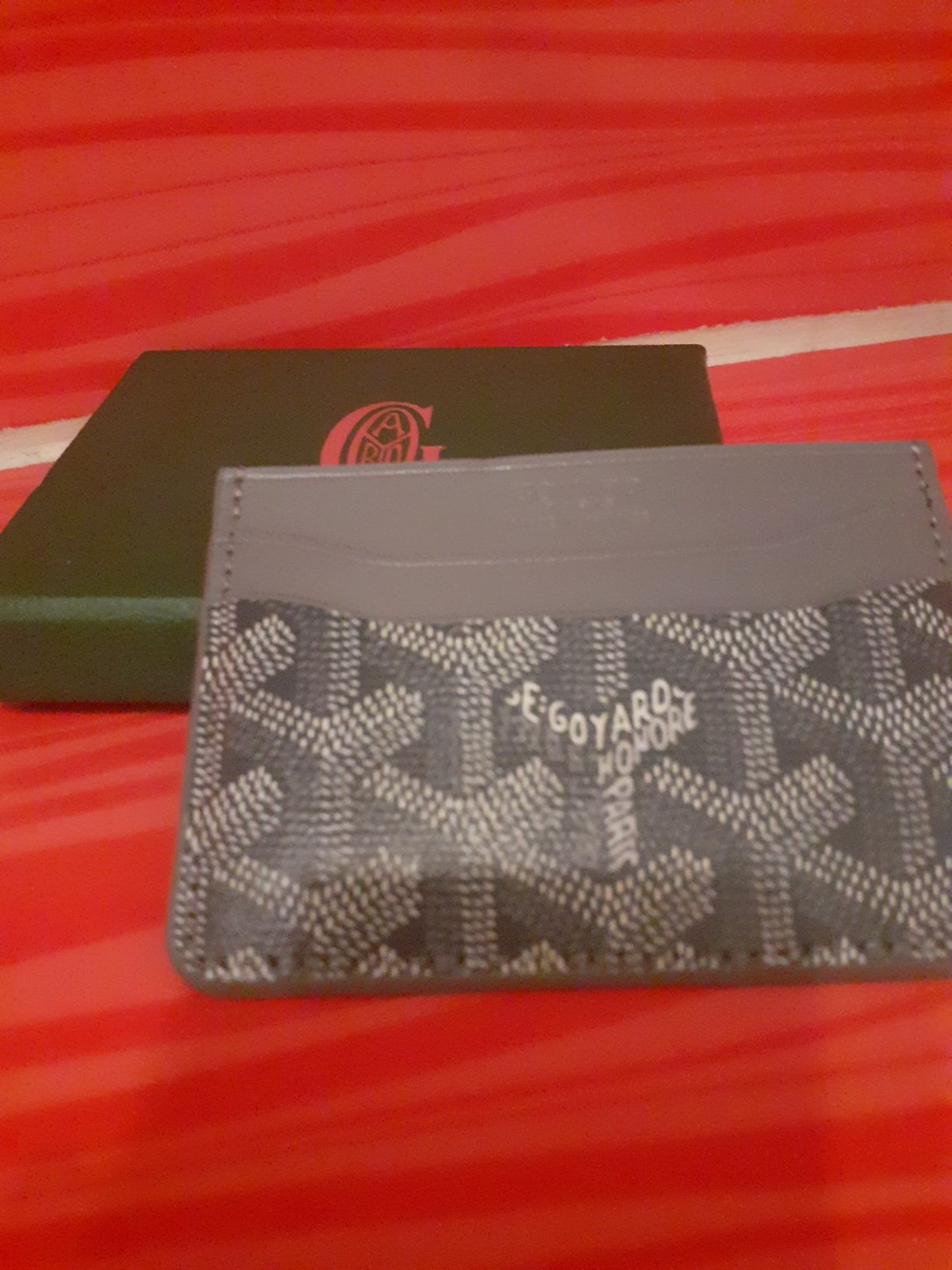Goyard card holder