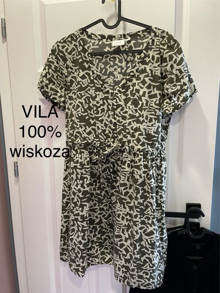 Sukienka vila 100% wiskoza 38