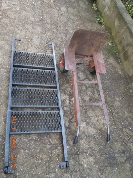 schodki rozkładane wysuwane drabinka ocynkowane samochód dostawczy