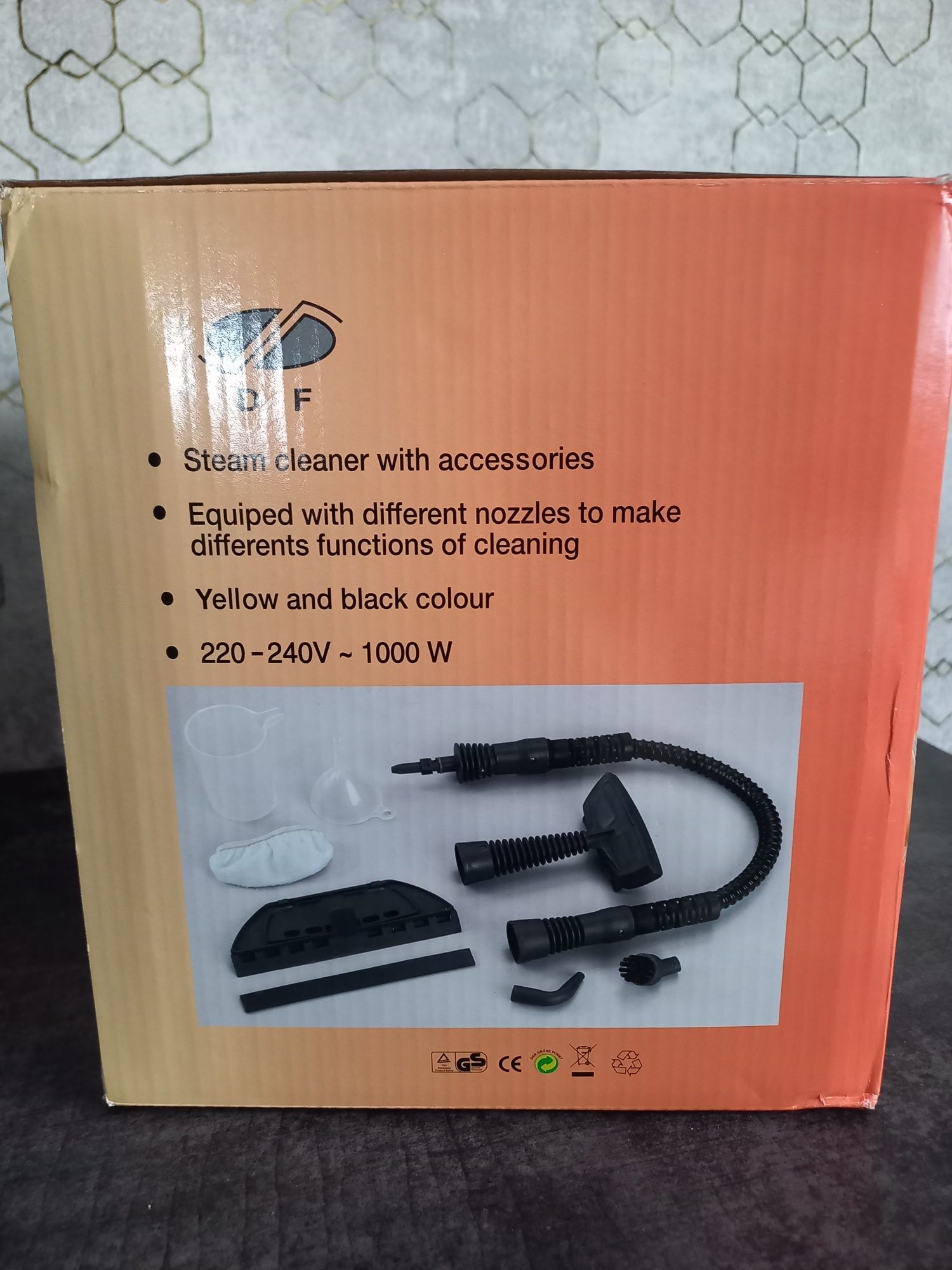 Відпарювач із функцією пароочисника Steam Cleaner DF-A001