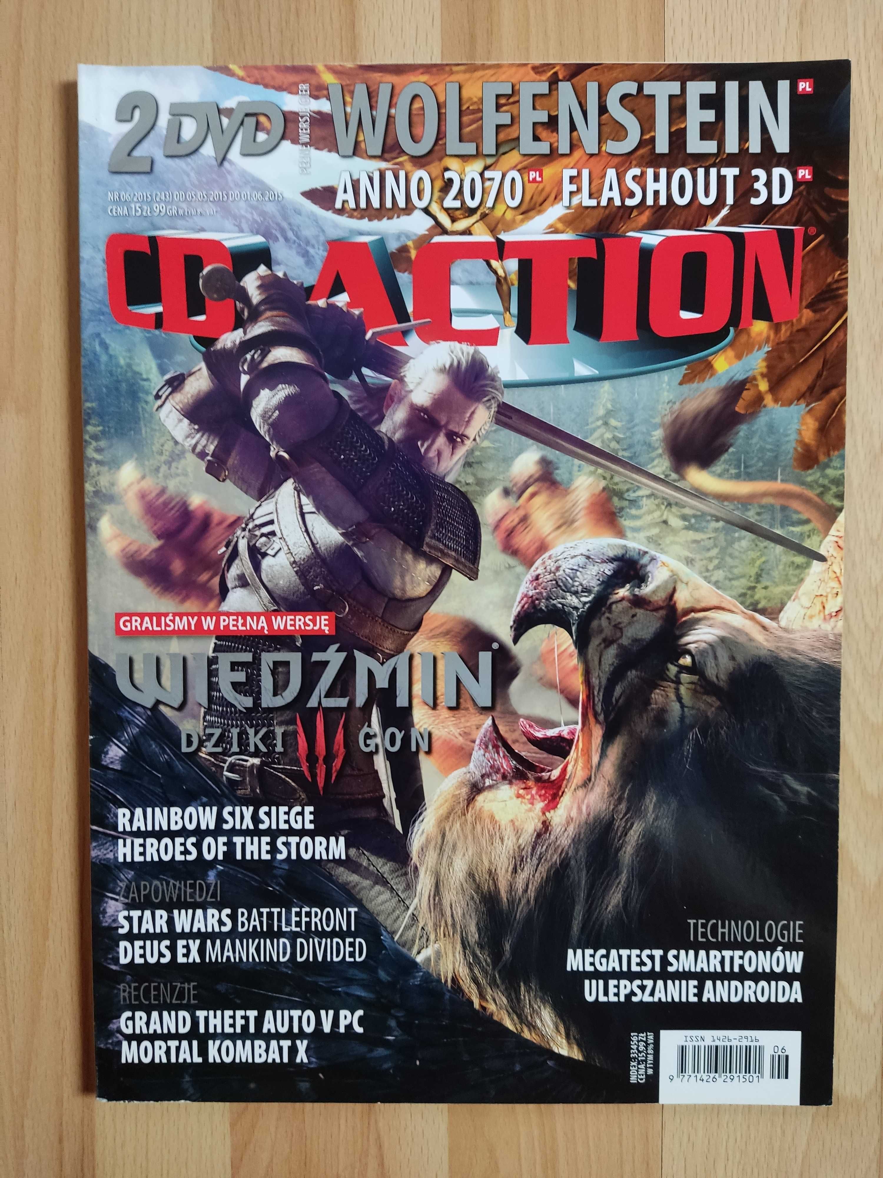 CD-ACTION 6/2015 Gazeta - Magazyn - Czasopismo