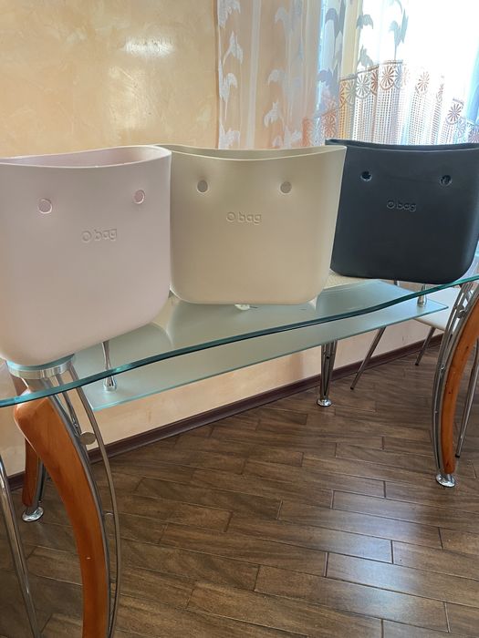 Obag - 3 сумки розмір міні(сіра та світлий беж)