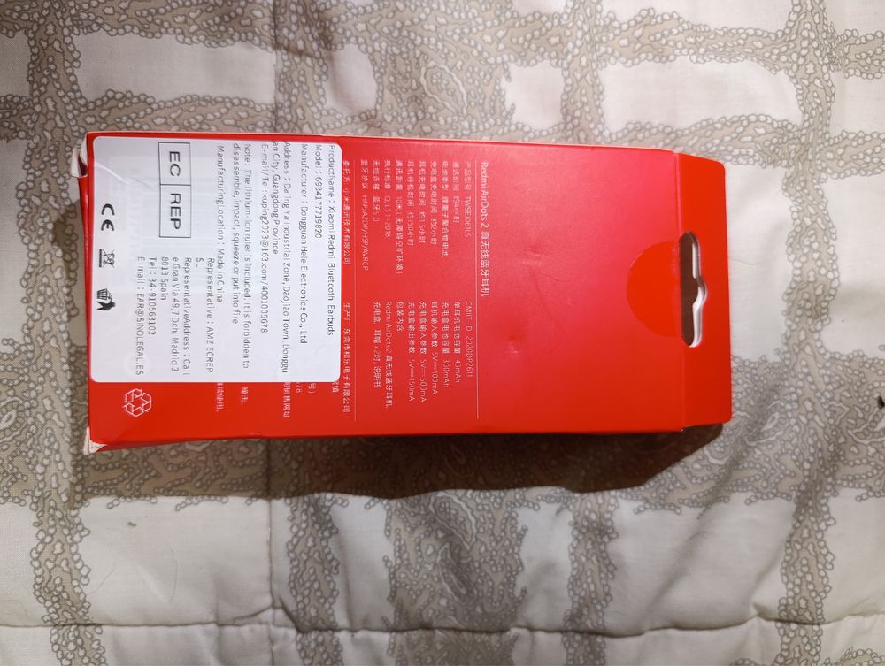 Xiaomi earbuds pretos