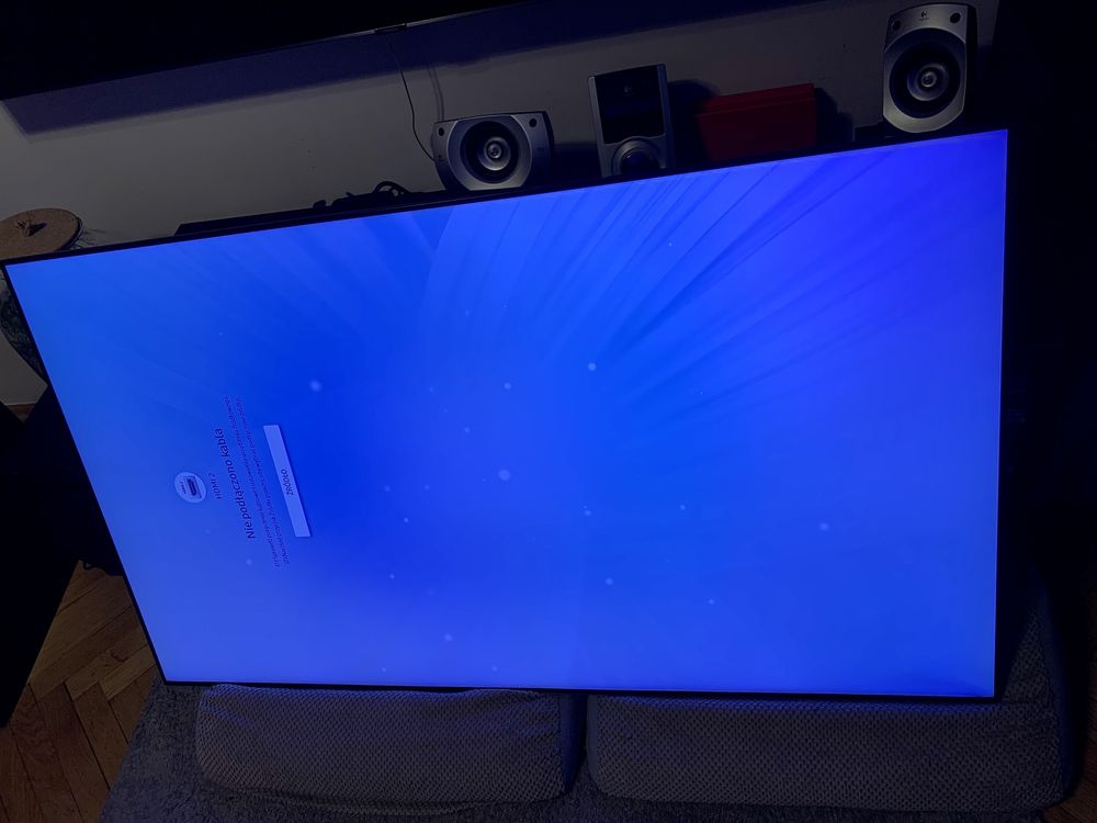 Samsung - monitor przemysłowy QH55H Uszkodzony