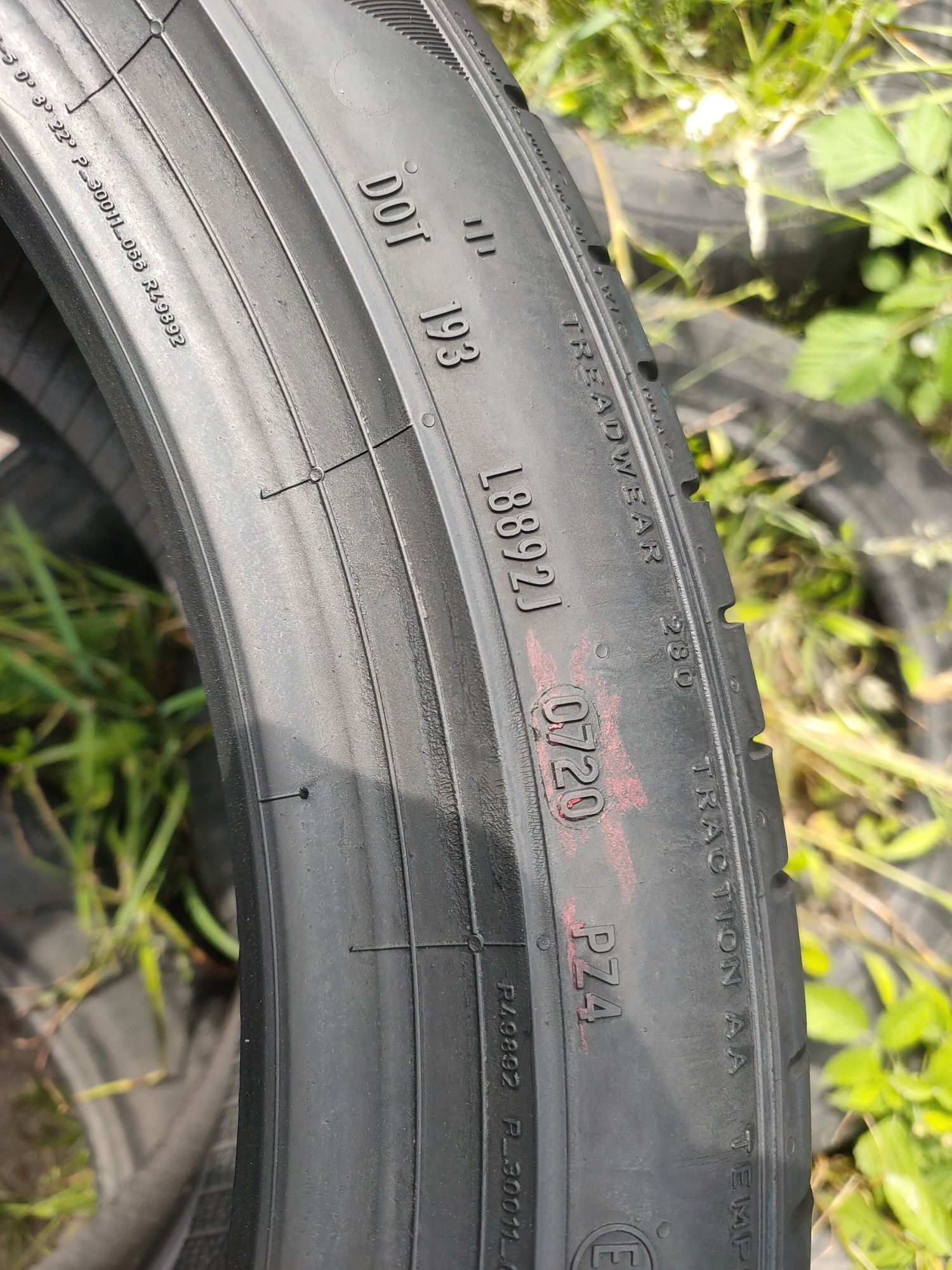 2x 225/45R19 Pirelli PZero 2020r 5.6mm FAKTURA ADIGO