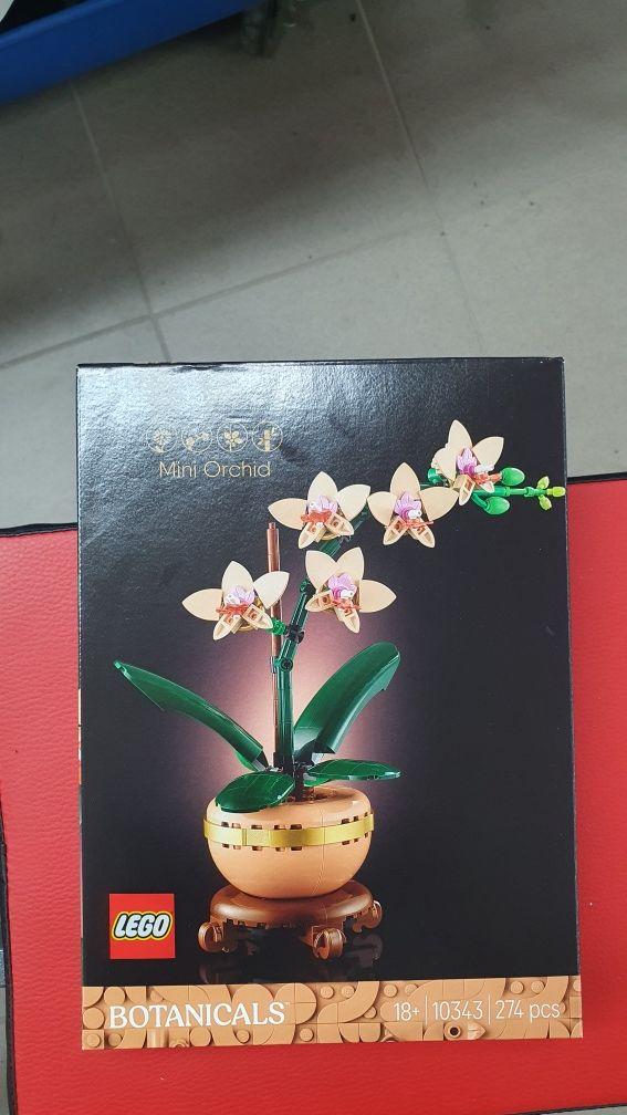 Klocki Lego mini orchidea