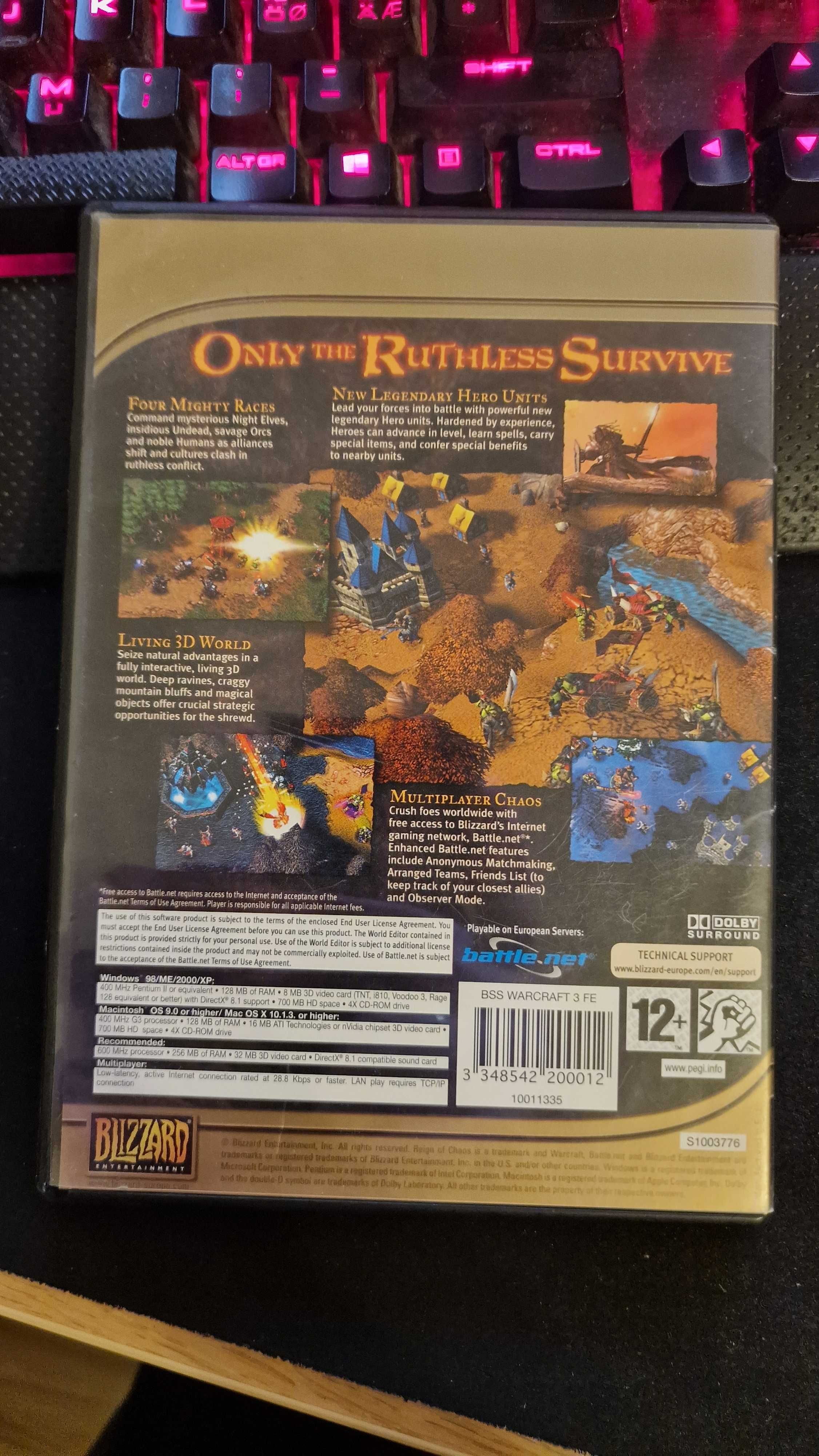 Gra Warcraft 3 Kompletna!!! Wyd ENG