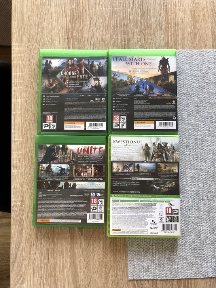 Gry Assassin’s Assassins Creed Odyssey Origins Valhalla III Xbox S X
