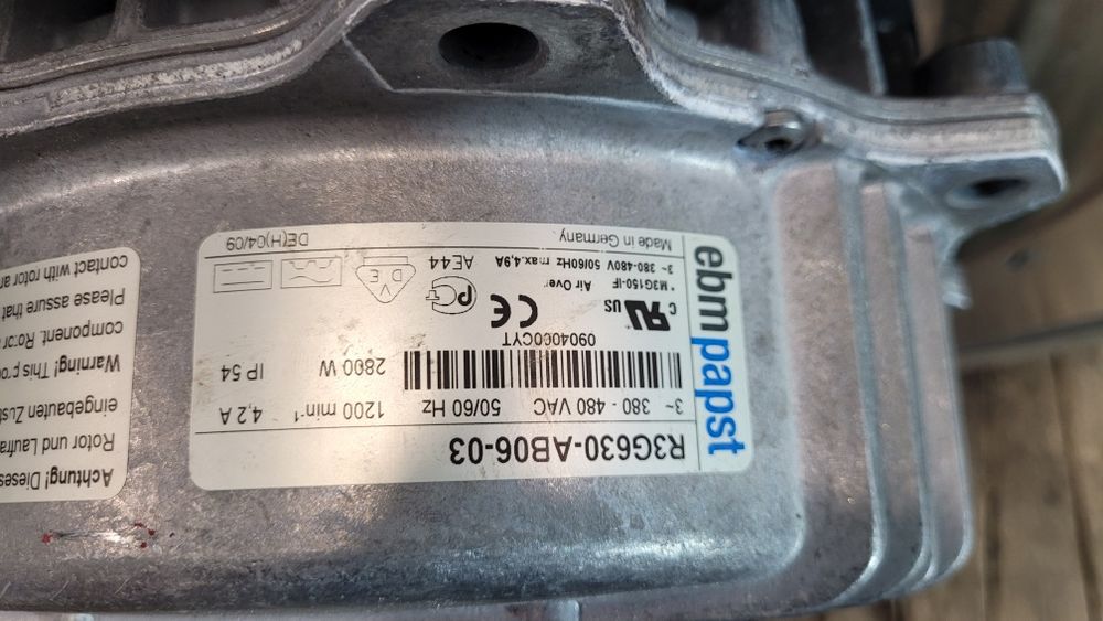 Вентилятор " EBM-PAPST "