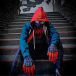 Fato e Máscara Miles Morales Adulto e Criança Homem Aranha Spider Man