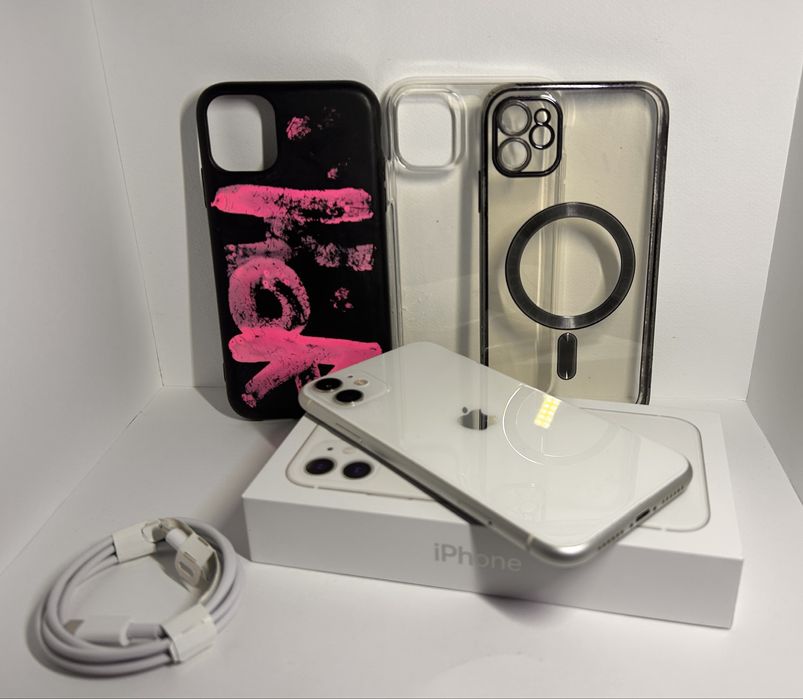 Iphone 11, 64Gb, nowa bateria 100%, stan idealny