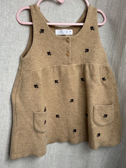 Теплі сукні Zara 98