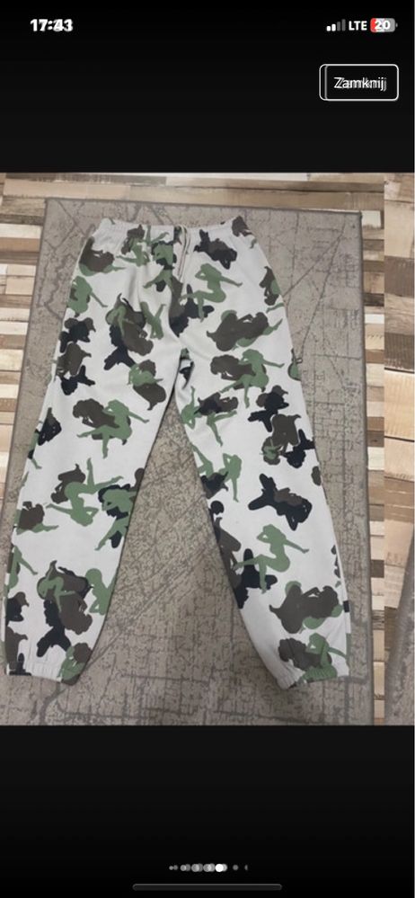 dresy named collective męskie camo zestaw dresy bluza z kapturem
