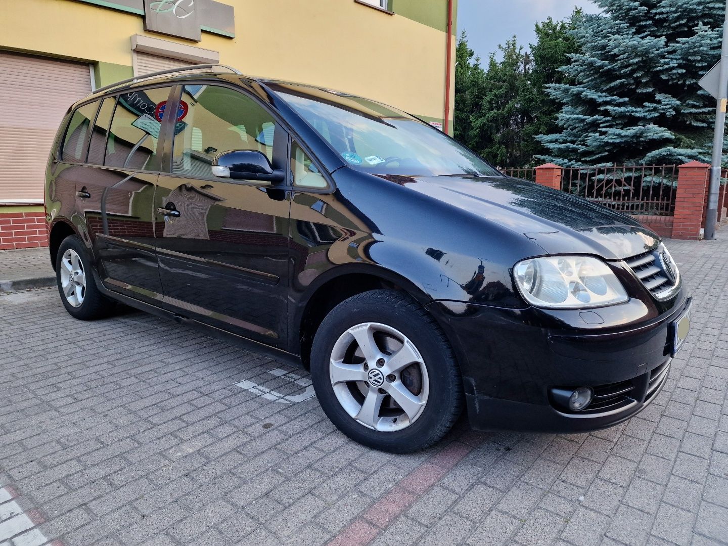 VW TOURAN 1.9TDI 6-Bieg. Klima, Hak, Alufelgi, Ważne Opłaty, 2003/2004