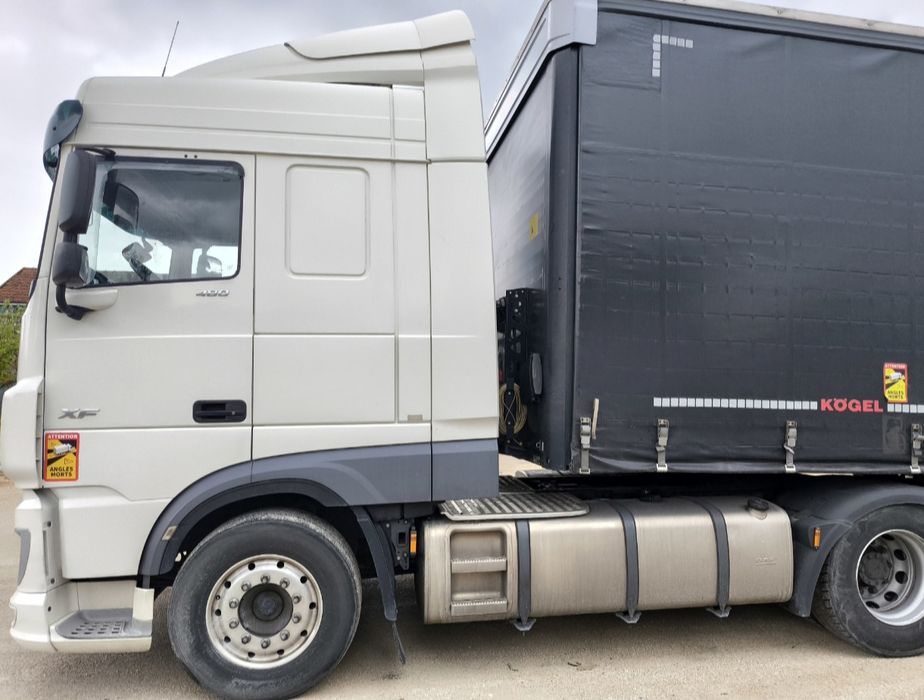 DAF XF 480 com avaria