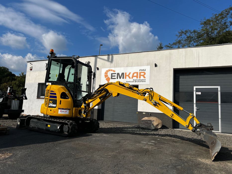 Mini-Koparka Komatsu PC 26 MR-5   2023 Rok  Idealna do Brukarstwa